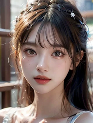 《DJ女孩与花的隐喻：艺术与音乐的交响曲》
