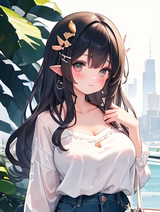 《镜中之影：吴昊泽与欧美短发的美学对话》